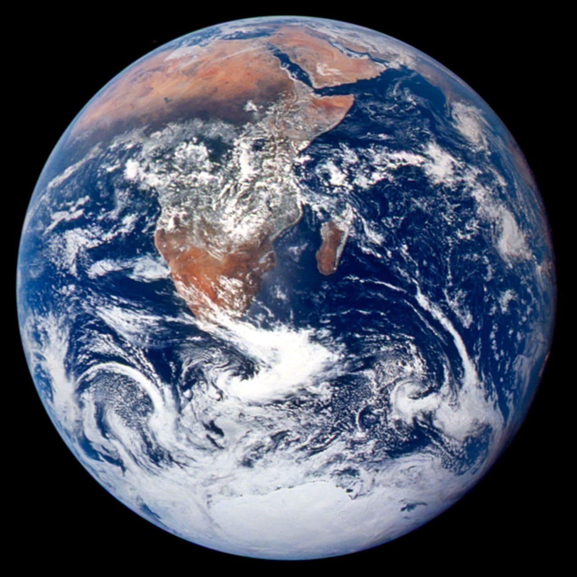 The Blue Marble view of Earth from space